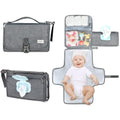 LANDICI Newborn Essentials Portable Diaper Pad with Waterproof Lining