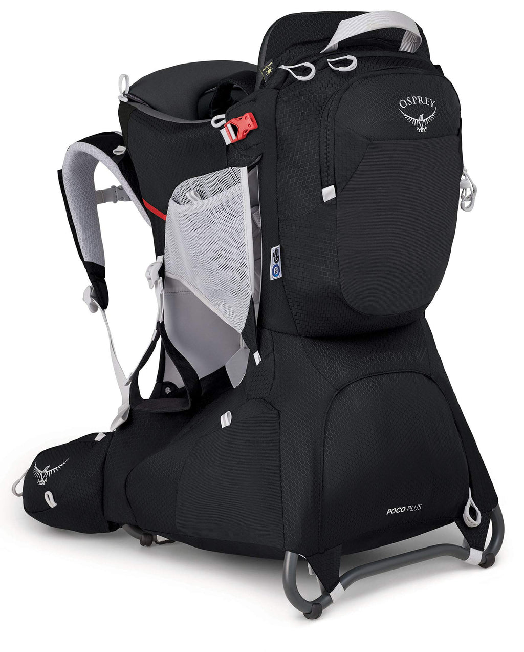Osprey Poco Plus Child Carrier and Backpack for Travel Starry Black