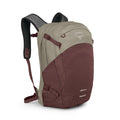 Osprey Nebula Commuter Backpack – Sawdust Tan / Raisin Red